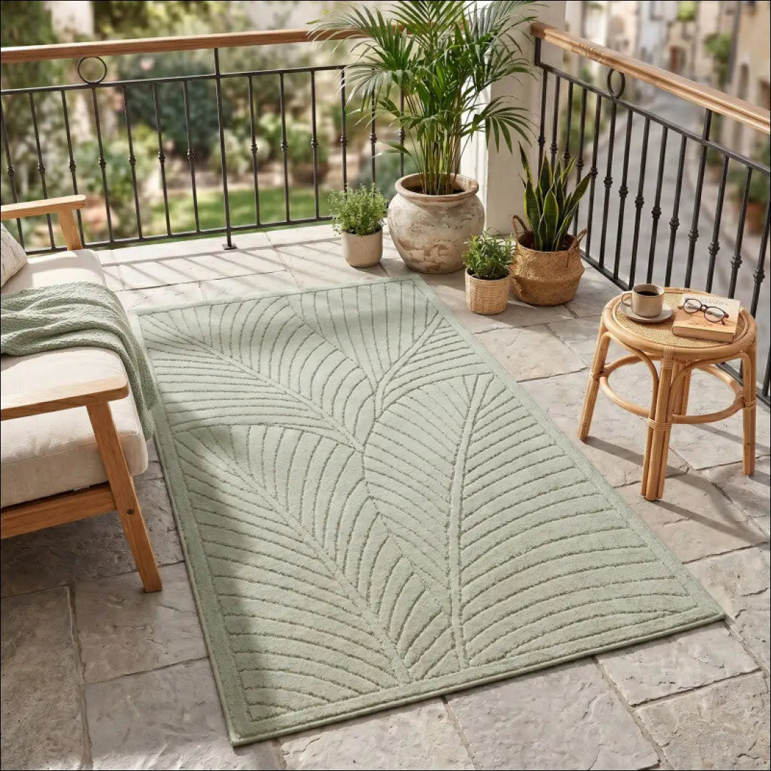 Kilimas NI2935 - €117 Save 15% 100-200, 25-50, 50-100, ayy2026new, In-/Outdoorteppich Žalia / Polipropilenas / 160 x