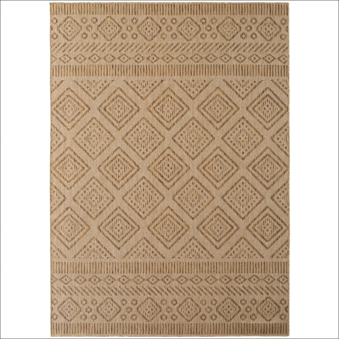Kilimas NI2941 - €105 Save 15% ayy2026new, Ethno, In-/Outdoorteppich, Läufer, Polypropylen BEIGE / 100 % / Größe: 160 x