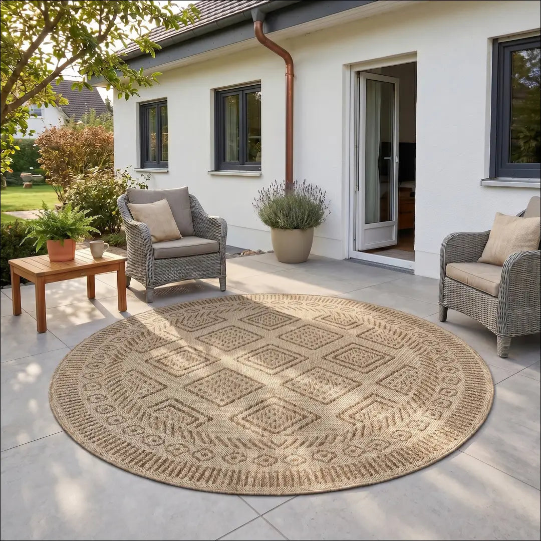 Kilimas NI2941 - ayy2026new, Ethno, In-/Outdoorteppich, Läufer, Polypropylen | Namų imperija Fast shipping