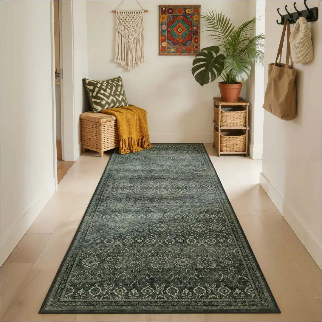 Kilimas NI2946 - ayy2026new, Kurzflorteppich waschbar, Läufer, Polypropylen, Rechteck | Namų imperija Fast shipping
