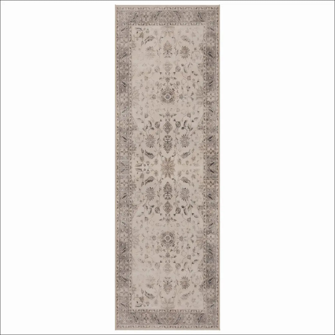 Kilimas NI2951 - €69 Save 15% ayy2026new, Kurzflorteppich waschbar, Läufer, Polypropylen, Rechteck BEIGE / 100 %