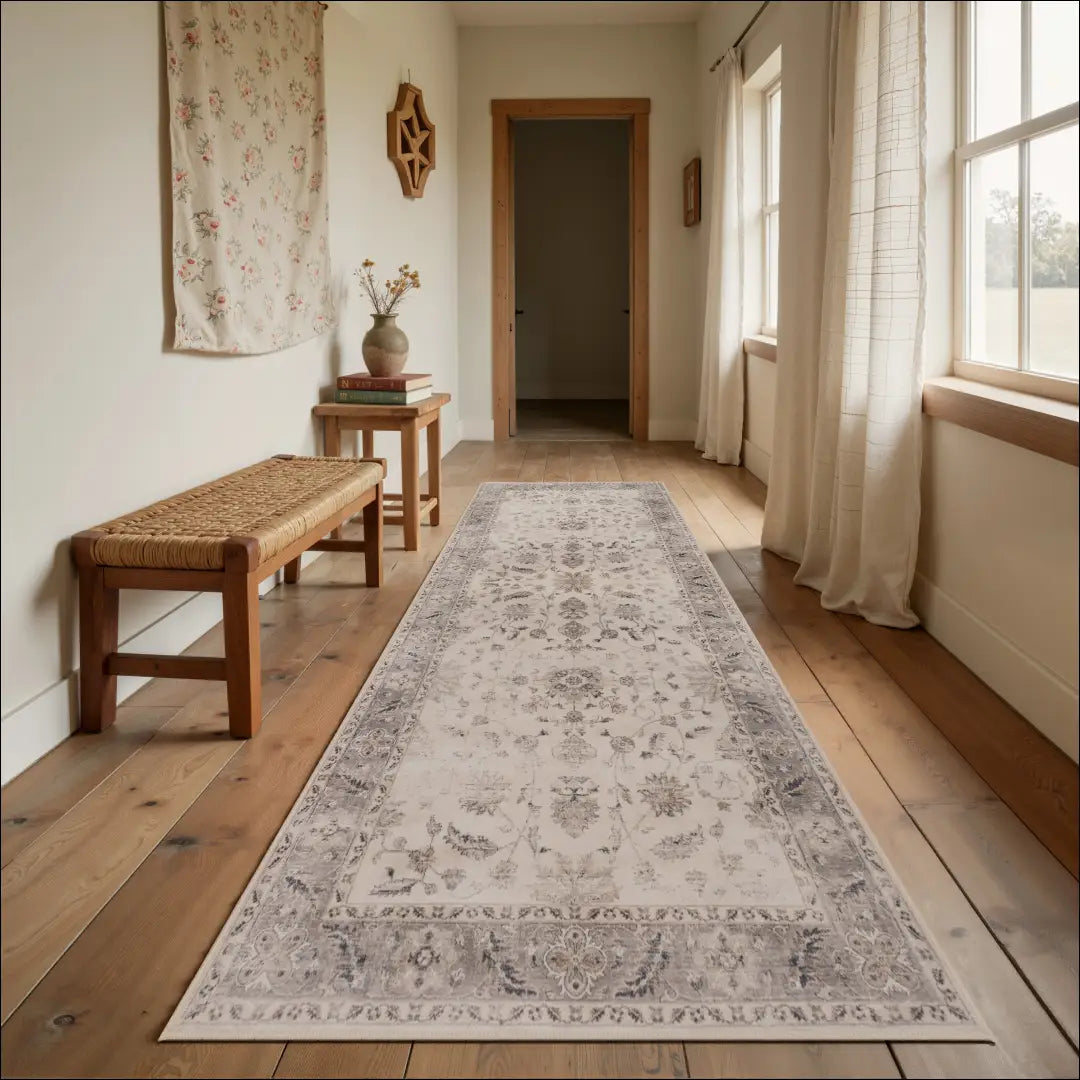 Kilimas NI2951 - ayy2026new, Kurzflorteppich waschbar, Läufer, Polypropylen, Rechteck | Namų imperija Fast shipping