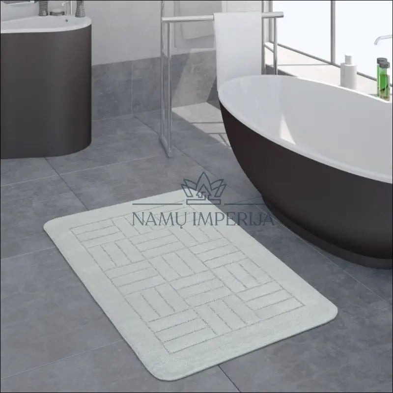 Kilimas NI3024 - €55 Save 20% 50-100, ayy, Bathroom Rug Checked Pattern Various Sizes And Colours, color-White,