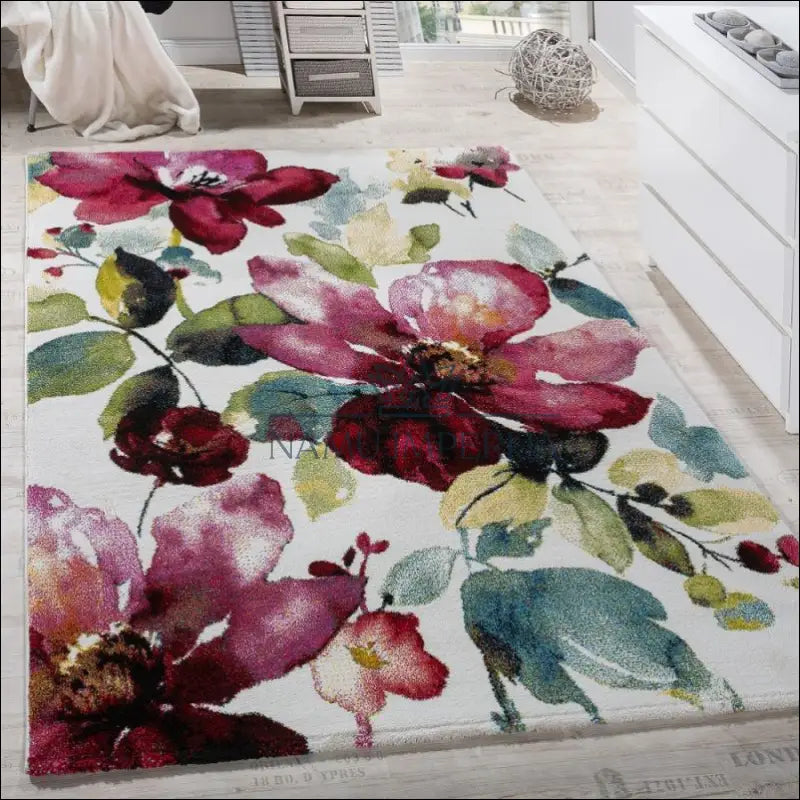 Kilimas NI3062 - €104 Save 20% 100-200, 50-100, ayy, Canvas flower patterned rug, color-margas 120 x 170 cm Kilimai