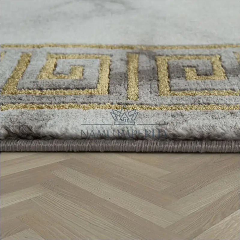 Kilimas NI3064 - €134 Save 20% 100-200, ayy, Carpet 3D vaizdas Border Marble Effect Grey Silver, vaizdas-D