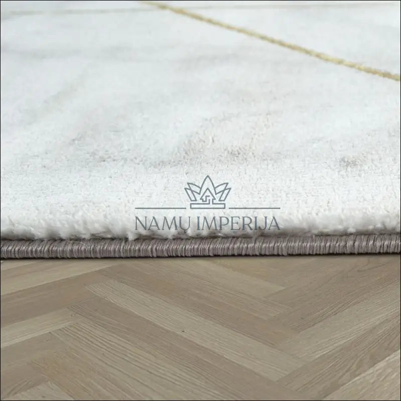 Kilimas NI3066 - €128 100-200, 50-100, ayy, Carpet 3D vaizdas Pattern Marble Look Grey Silver, vaizdas-D Silver 120 x