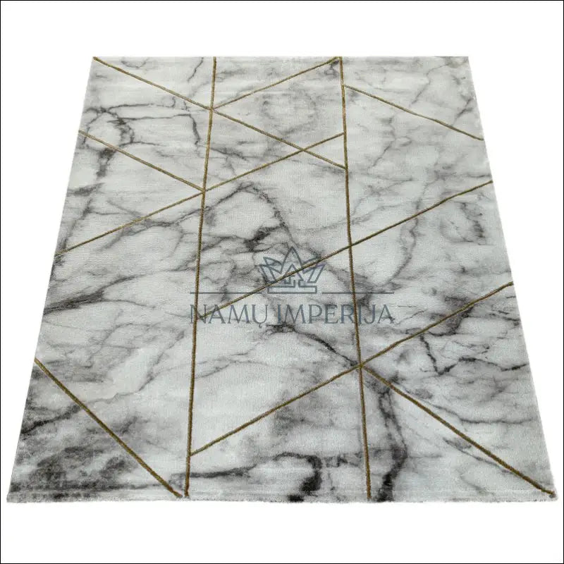 Kilimas NI3066 - €153 100-200, __label:Pristatymas 5-14 d.d., ayy, Carpet 3D vaizdas Pattern Marble Look Grey Silver,