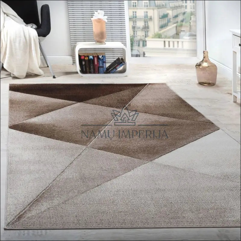 Kilimas NI3068 - €52 Save 15% 100-200, 50-100, __label:Pristatymas 5-14 d.d., ayy, Carpet Geometric Pattern Brown 60 cm