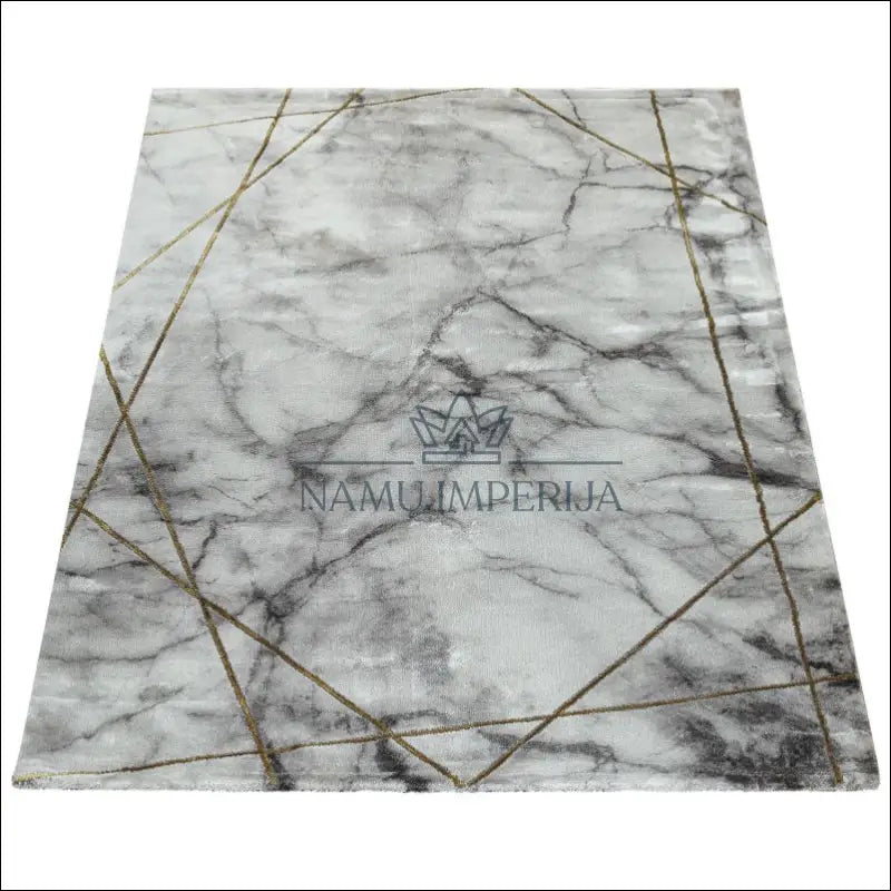 Kilimas NI3071 - 100-200, __label:Pristatymas 5-14 d.d., ayy, Carpet Marble Design 3D vaizdas Border Silver Grey,