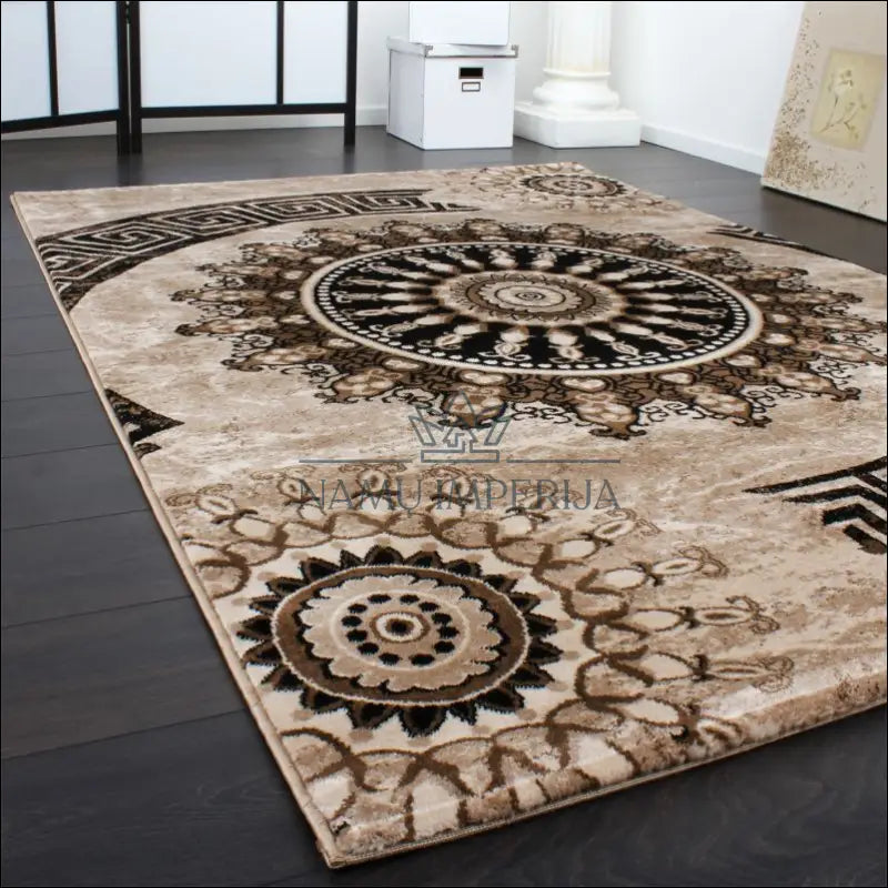 Kilimas NI3076 - €146 Save 20% 100-200, 50-100, ayy, Carpet With Pattern Circle Ornaments In Grey And Black,