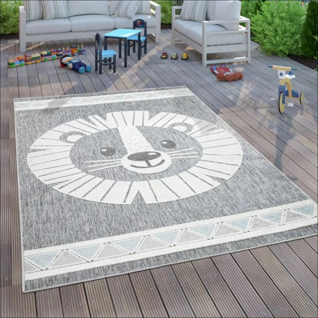 Kilimas NI3080 - €59 Save 15% 100-200, 50-100, __label:Pristatymas 5-14 d.d., ayy, color-pilka 80 x 150 cm / Pilka