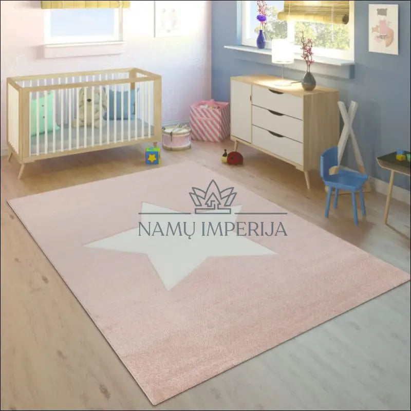 Vaikiškas Kilimas NI3161 - €73 Save 15% __label:Pristatymas 5-14 d.d., ayy, Childrens Rug Boys Star Blue White,