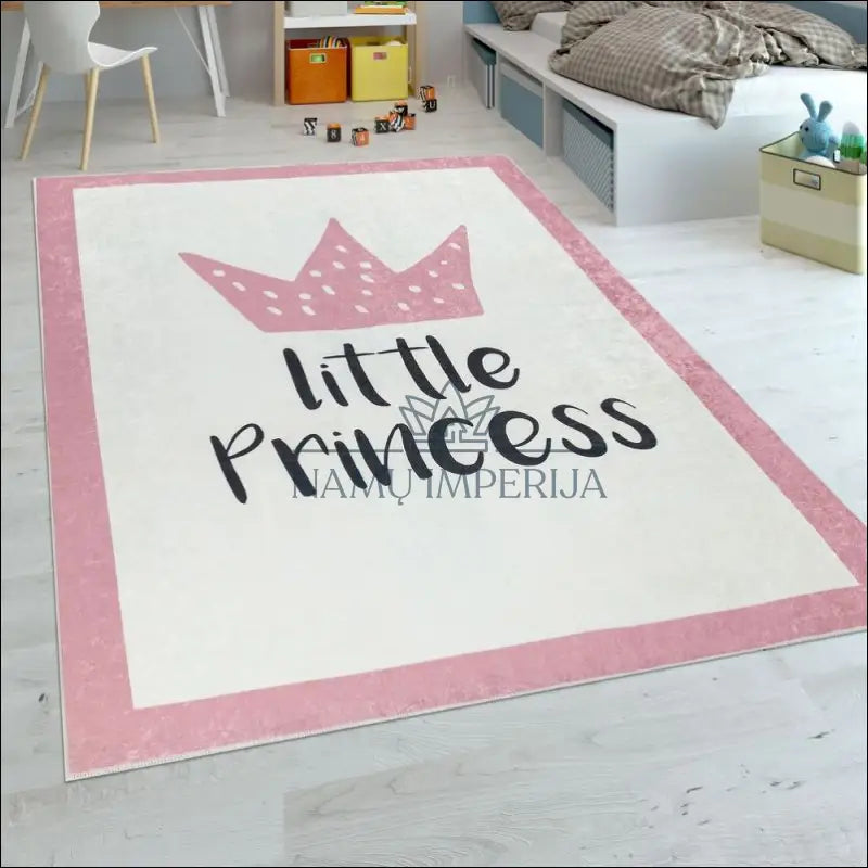 Kilimas NI3163 - €74 Save 20% 100-200, 50-100, ayy, Childrens Rug Girls Little Princess Pink, color-rozine 120 x 160