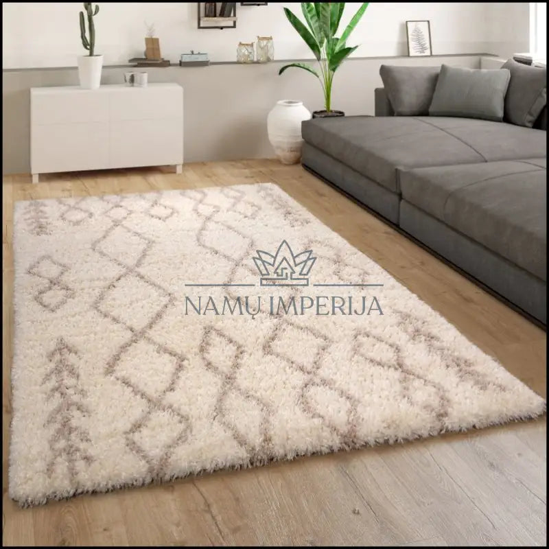 Kilimas NI3173 - €53 Save 15% __label:Pristatymas 5-14 d.d., ayy, color-kremas, Deep ilgaplaukiai Rug Scandi Look