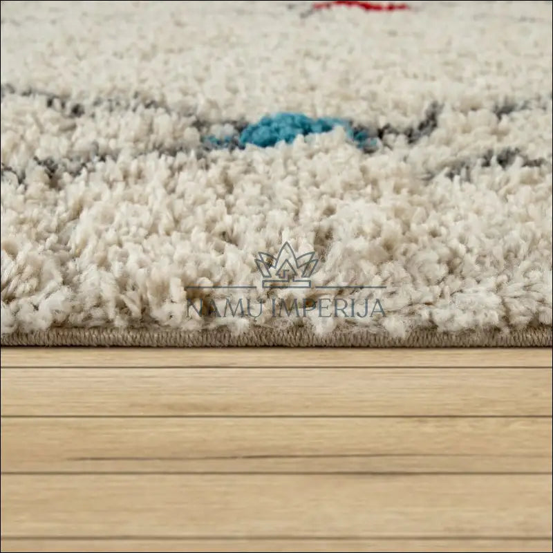 Kilimas NI3193 - €54 __label:Pristatymas 5-14 d.d., ayy, color-kremas, Deep-ilgaplaukiai Rug Diamond Design Cream,