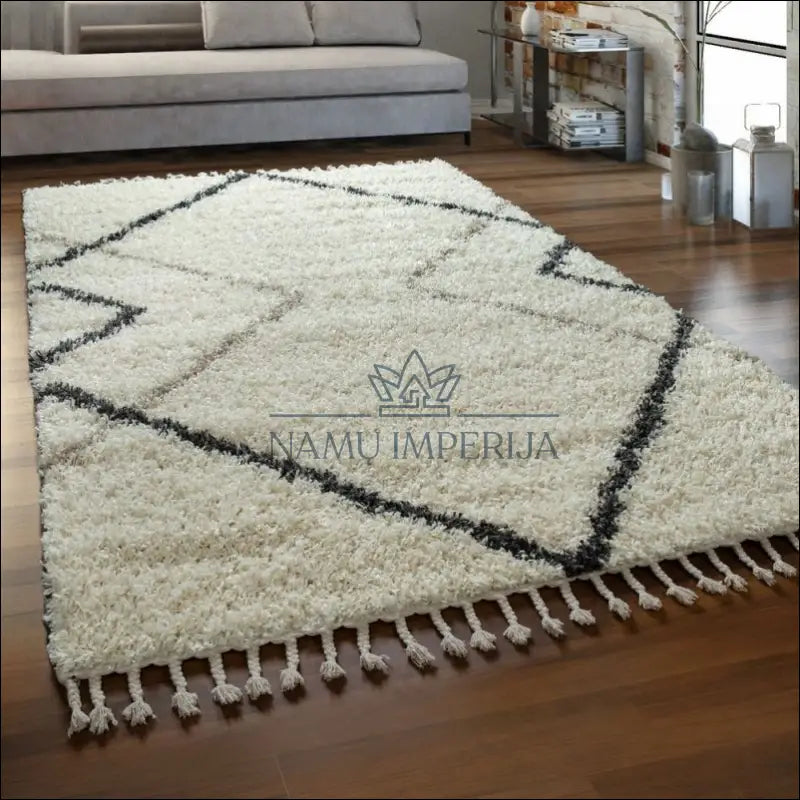 Kilimas NI3196 - €122 Save 20% 100-200, 50-100, __label:Pristatymas 5-14 d.d., ayy, color-kremas 160 x 220 cm Kilimai