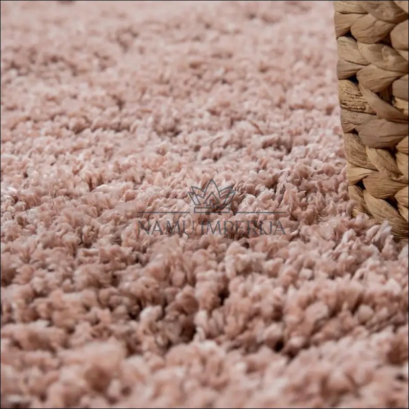 Kilimas NI3218 - €81 __label:Pristatymas 5-14 d.d., ayy, color-rozine, Deep-ilgaplaukiai Rug Shaggy Monochrome,