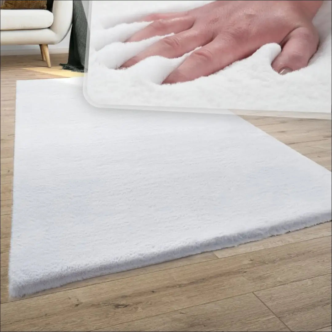 Kilimas NI3228 - €52 Save 15% 100-200, 50-100, __label:Pristatymas 5-14 d.d., apvalus, ayy 60 x 90 cm / Balta