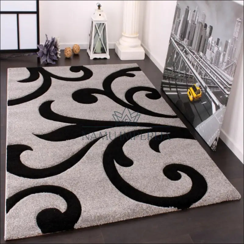 Kilimas NI3234 - €98 Save 20% 100-200, 50-100, ayy, color-pilka, Designer Carpet Contour Cuts Beige 120 x 170 cm
