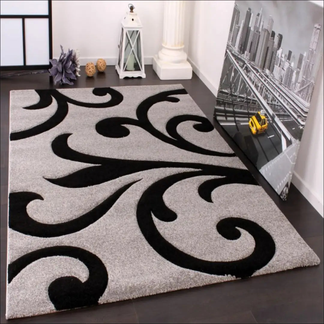 Kilimas NI3234 - €52 Save 15% 100-200, 50-100, __label:Pristatymas 5-14 d.d., ayy, color-pilka 60 x 110 cm / Pilka