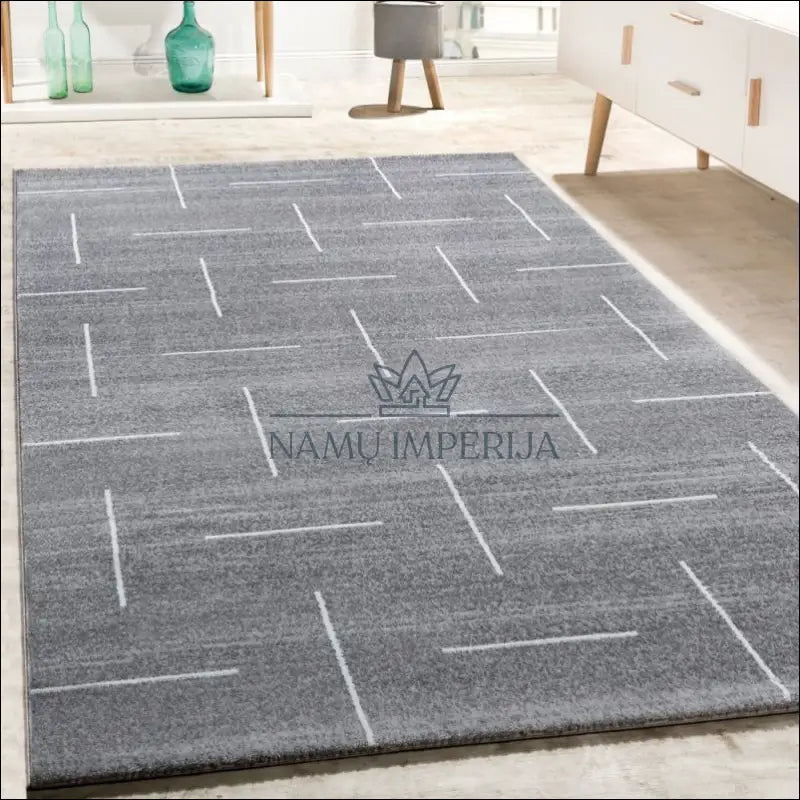 Kilimas NI3272 - €146 Save 20% 100-200, ayy, color-pilka, Designer Rug Modern White-Grey Mottled, kilimai 160 x 230