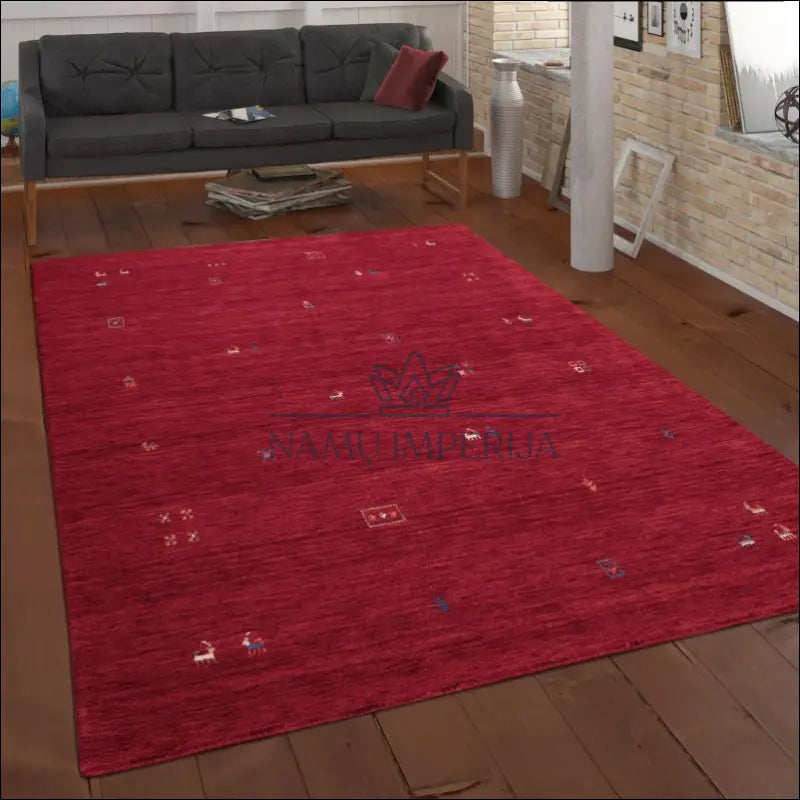 Kilimas NI3310 - €176 Save 15% 100-200, __label:Pristatymas 5-14 d.d., ayy, color-raudona, Hand-Woven Rug Ethnic