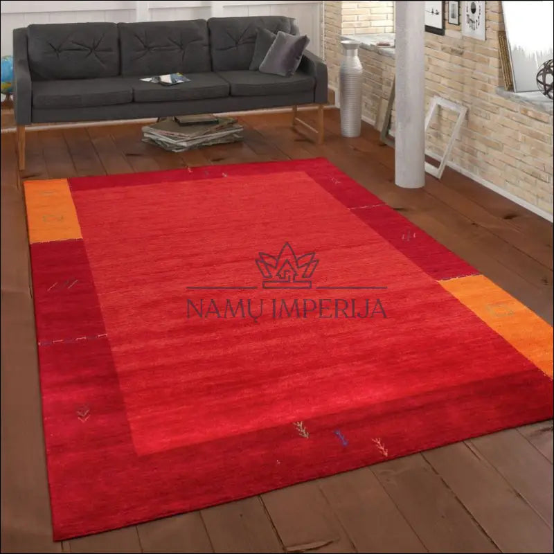 Kilimas NI3312 - €384 Save 20% 100-200, __label:Pristatymas 5-14 d.d., ayy, color-Terracotta, Hand-Woven Rug Gabbeh