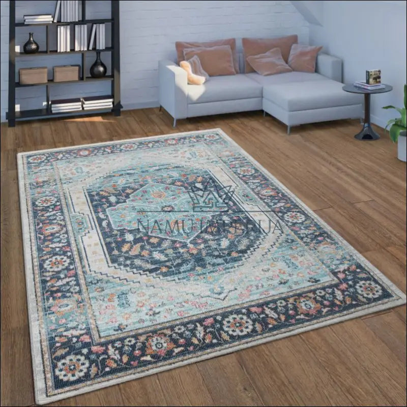 Kilimas NI3326 - €74 Save 20% 100-200, 50-100, ayy, color-melyna, Indoor & lauko Rug Balcony Oriental Design 120 x