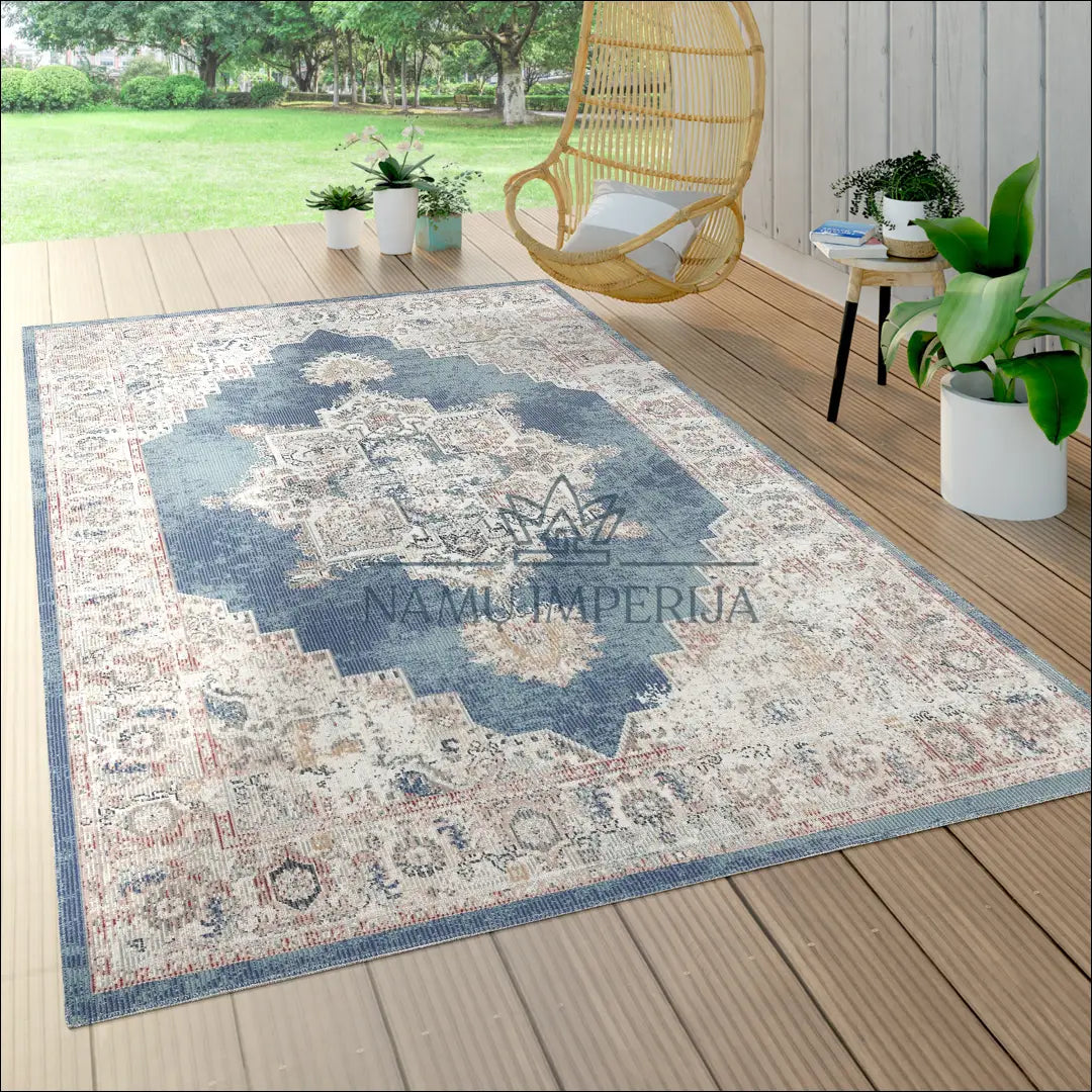 Kilimas NI3327 - €56 Save 15% 100-200, 50-100, __label:Pristatymas 5-14 d.d., ayy, color-melyna 60 cm x 100 / Mėlyna
