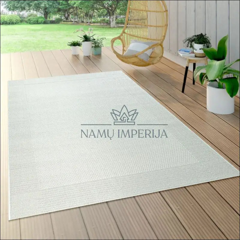 Kilimas NI3335 - €105 Save 20% 100-200, 50-100, ayy, color-White, Indoor & lauko Rug Balcony Terrace 120 x 170 cm