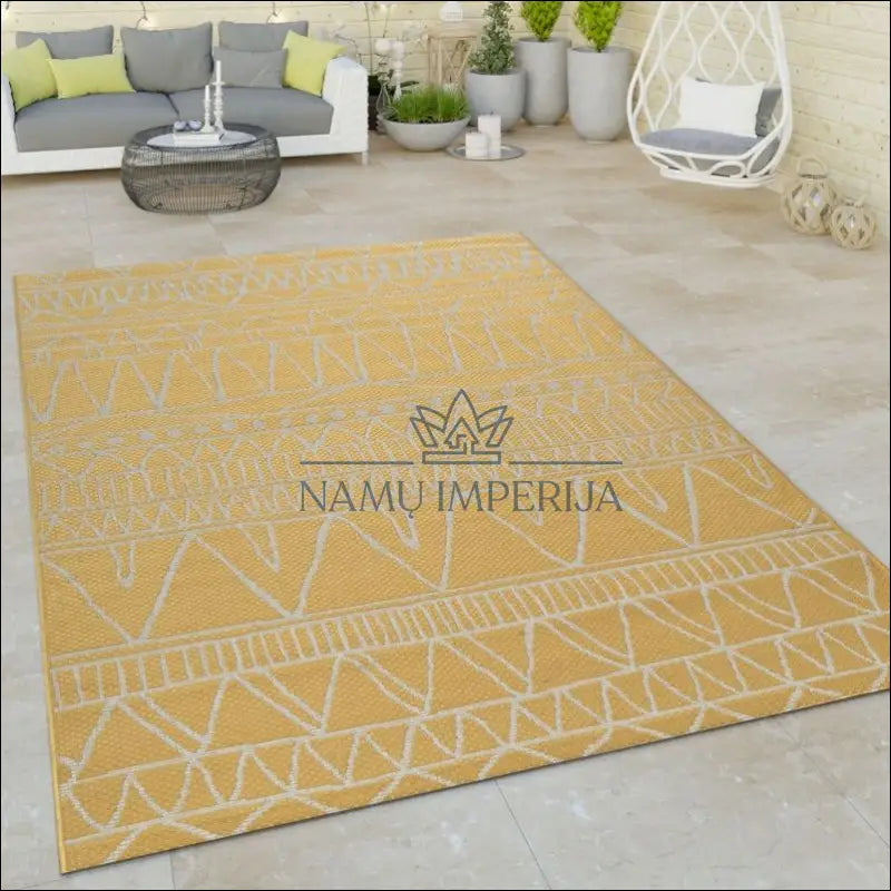 Kilimas NI3345 - €75 Save 15% 100-200, 50-100, __label:Pristatymas 5-14 d.d., ayy, color-Yellow 120 x 160 cm Kilimai