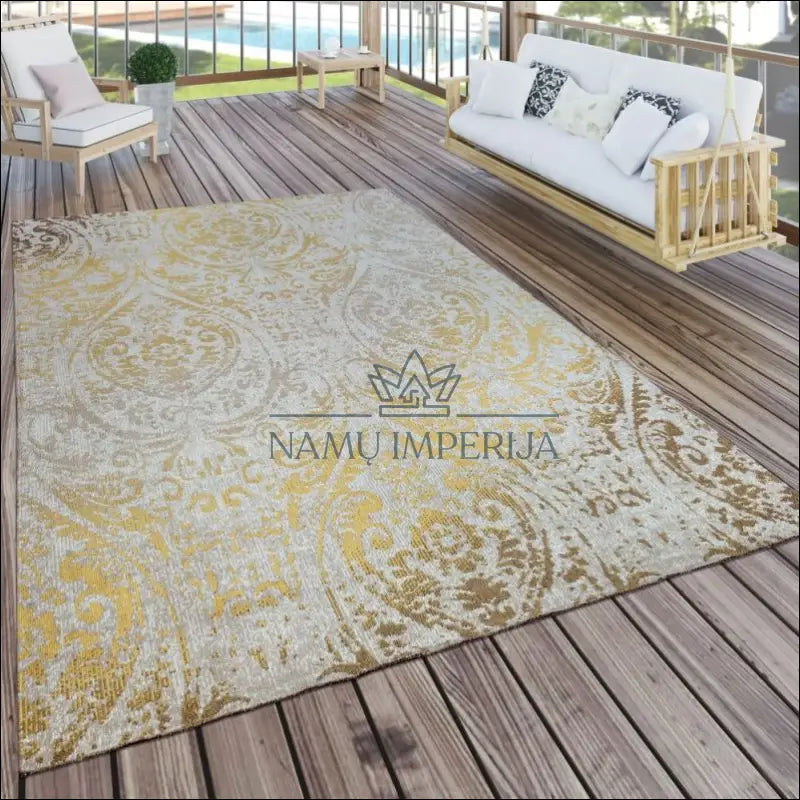 Kilimas NI3374 - €84 Save 20% 100-200, 25-50, 50-100, ayy, color-Yellow 120 x 170 cm Kilimai | Namų imperija Fast