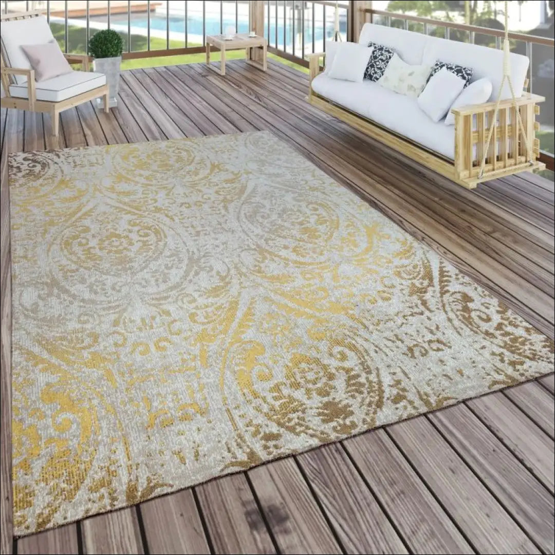 Kilimas NI3374 - €55 Save 15% 100-200, 50-100, __label:Pristatymas 5-14 d.d., ayy, color-Yellow 60 cm x 100 / Geltona
