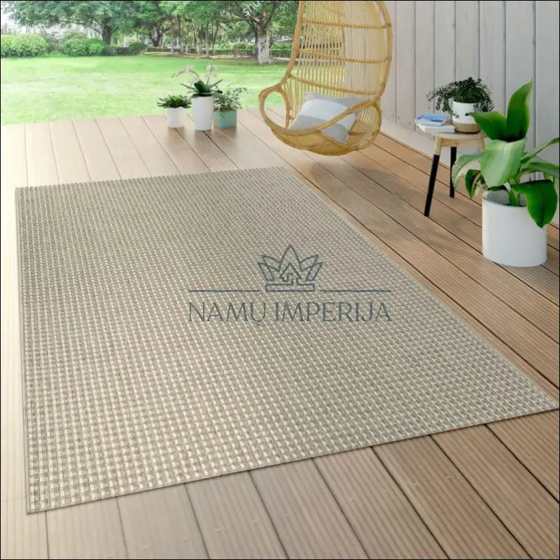 Kilimas NI3386 - €105 Save 20% 100-200, 50-100, ayy, color-kremas, Indoor & lauko Rug Sisal Effect 120 x 170 cm