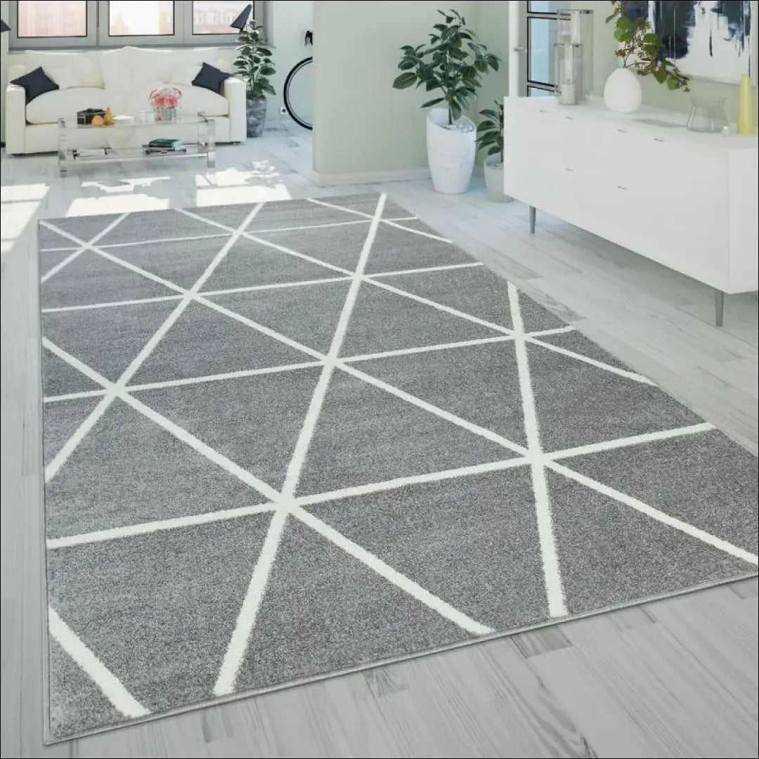 Kilimas NI3463 - €52 Save 15% 100-200, 50-100, __label:Pristatymas 5-14 d.d., ayy, color-pilka 60 cm x 100 / Pilka