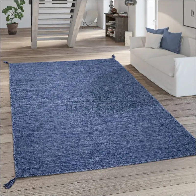 Kilimas NI3482 - €86 Save 20% 100-200, 50-100, __label:Pristatymas 5-14 d.d., ayy, color-Navy melyna 120 x 170 cm