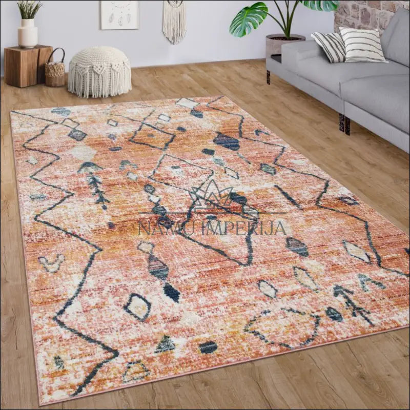 Kilimas NI3506 - €72 Save 20% 50-100, ayy, color-margas, kilimai, Large Rug Vintage Short ilgaplaukiai Boho 120 x 170