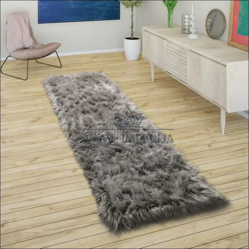 Kilimas NI3522 - €50 Save 15% 100-200, 25-50, 50-100, __label:Pristatymas 5-14 d.d., apvalus 40 cm x 60 / Pilka
