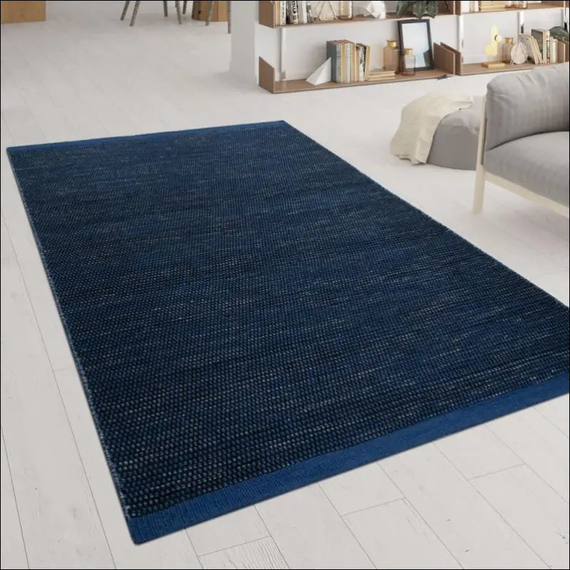 Kilimas NI3535 - €63 Save 15% 100-200, 50-100, __label:Pristatymas 5-14 d.d., ayy, color-melyna 60 cm x 110 / Mėlyna