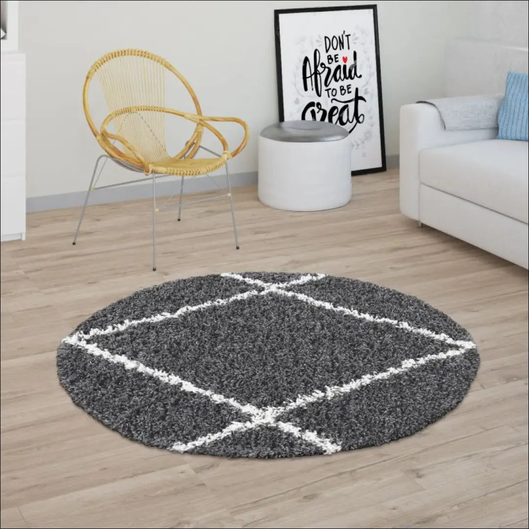 Kilimas NI3558 - €56 Save 15% 100-200, 50-100, __label:Pristatymas 5-14 d.d., apvalus, ayy 60 cm x 100 / Pilka