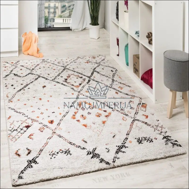 Kilimas NI3586 - €122 Save 15% 100-200, 50-100, __label:Pristatymas 5-14 d.d., ayy, color-kremas 120 x 170 cm Kilimai