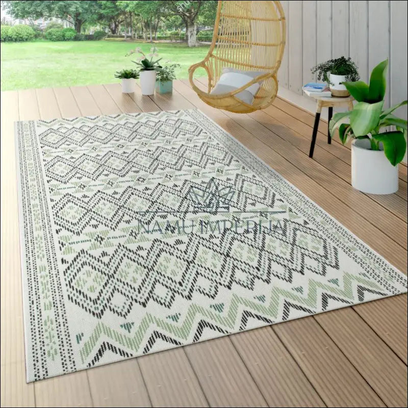 Kilimas NI3607 - €98 Save 20% 50-100, ayy, color-zalia, kilimai, lauko 120 x 170 cm Kilimai | Namų imperija Fast