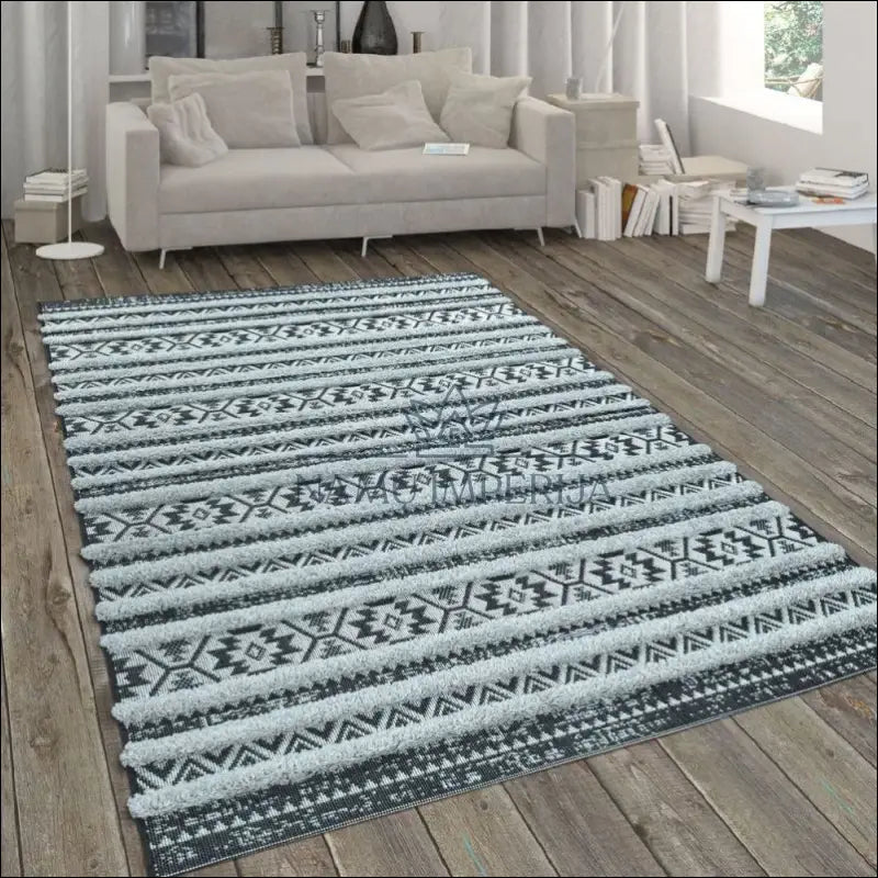 Kilimas NI3621 - €80 Save 15% 100-200, 50-100, __label:Pristatymas 5-14 d.d., ayy, color-juoda 80 x 150 cm / Juoda