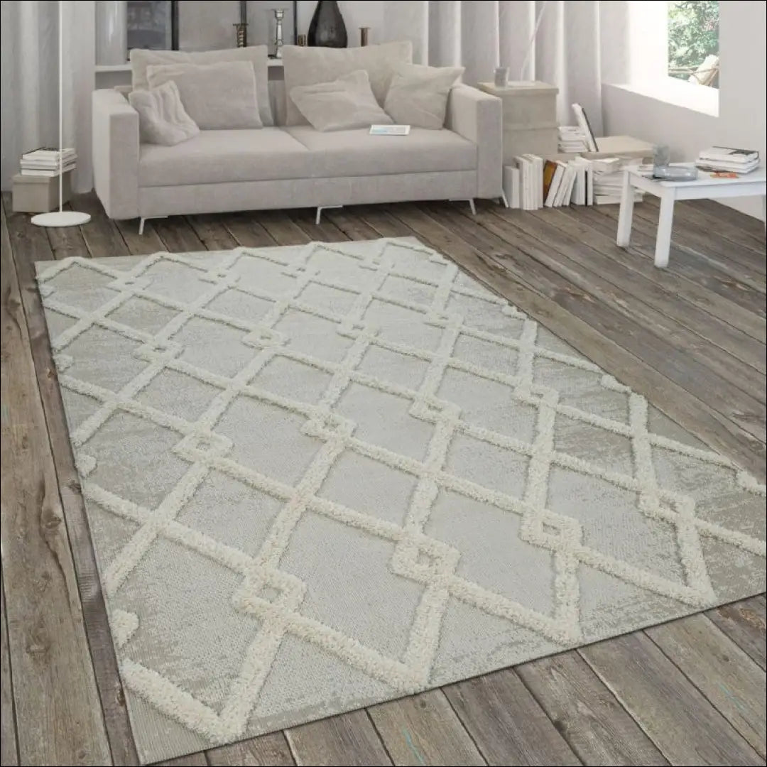 Kilimas NI3622 - €80 Save 15% 100-200, 50-100, __label:Pristatymas 5-14 d.d., ayy, color-kremas 80 x 150 cm / Kremas