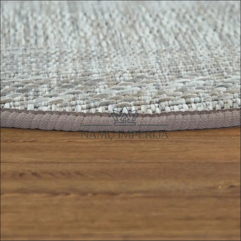 Kilimas NI3647 - €105 Save 15% 100-200, __label:Pristatymas 5-14 d.d., apvalus, ayy, color-pilka 120 cm skersmuo
