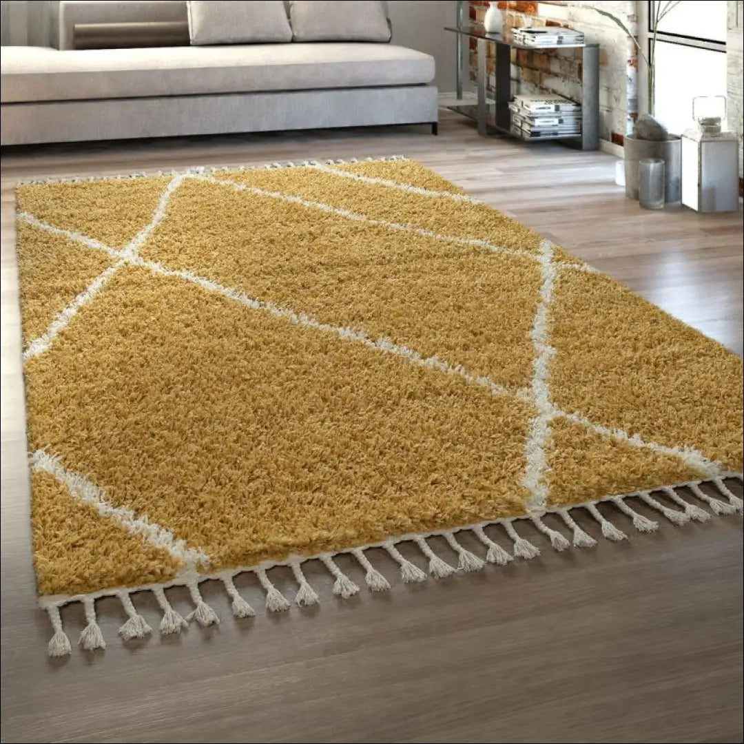 Kilimas NI3717 - €120 Save 15% 100-200, 50-100, __label:Pristatymas 5-14 d.d., ayy, color-Yellow 140 x 200 cm Kilimai
