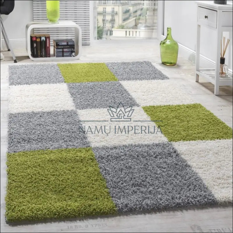 Kilimas NI3789 - €111 Save 15% 100-200, 50-100, __label:Pristatymas 5-14 d.d., ayy, color-zalia 140 x 200 cm Kilimai