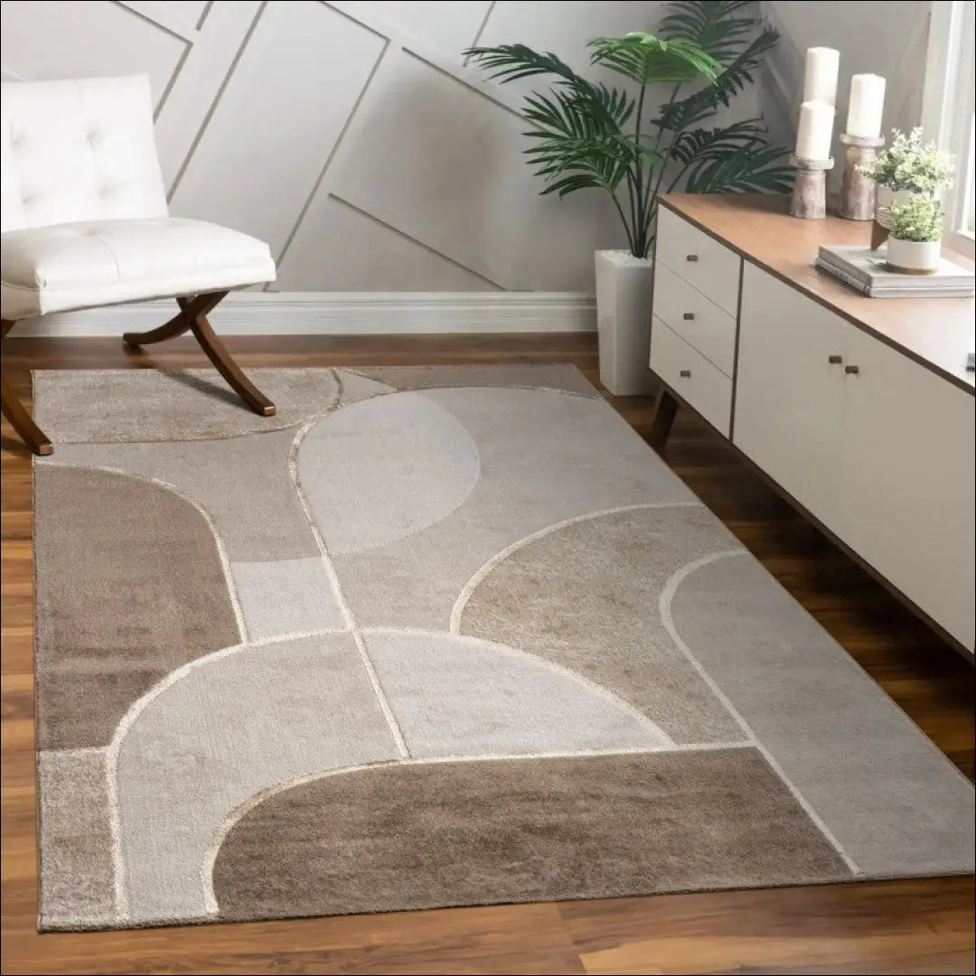 Kilimas NI4004 - €129 Save 15% 100-200, 50-100, __label:Pristatymas 5-14 d.d., kilimai, newdiva2 120x160 cm / Smėlio