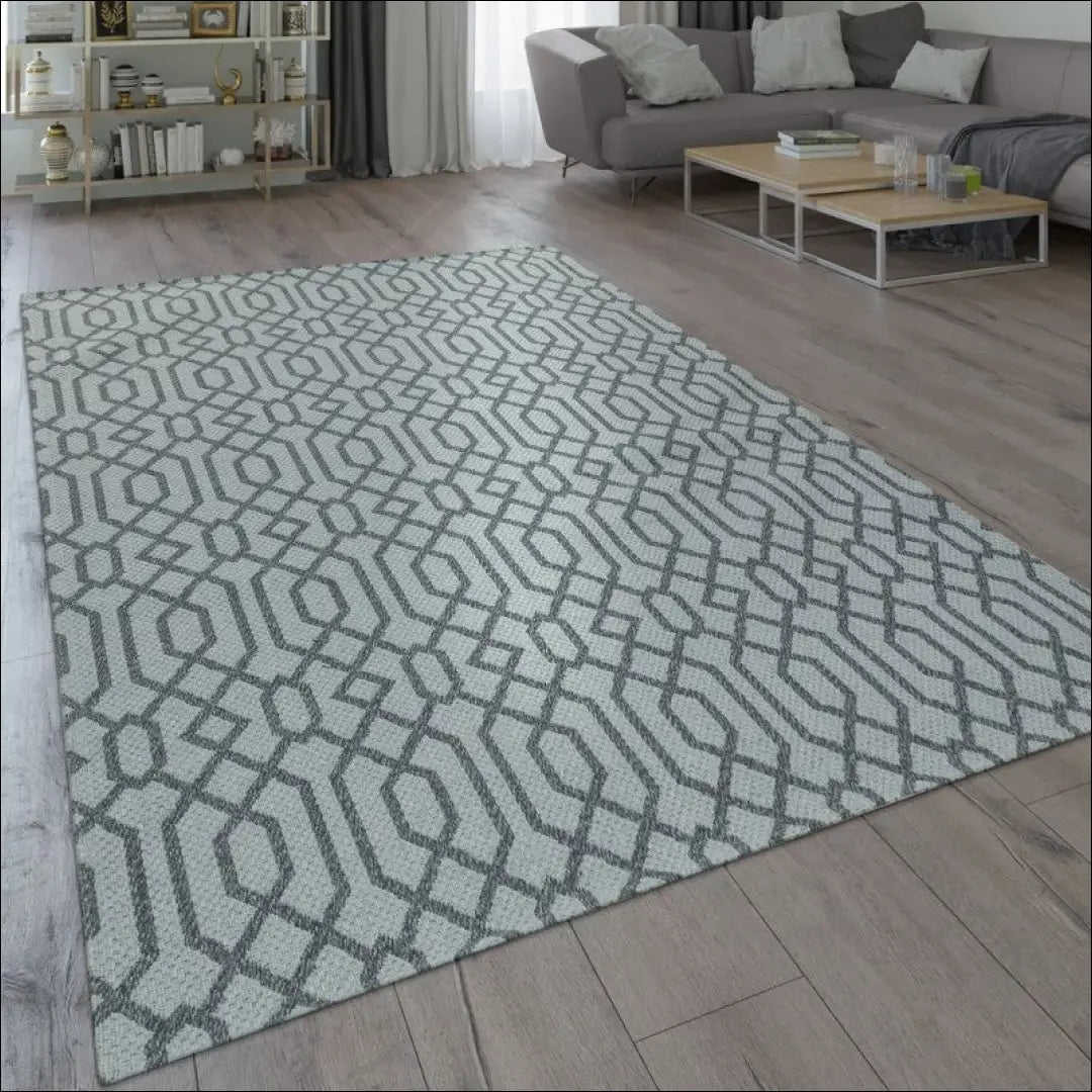 Kilimas NI4008 - €77 Save 15% 100-200, 25-50, 50-100, __label:Pristatymas 5-14 d.d., color-Grau 120x160 cm / Pilka