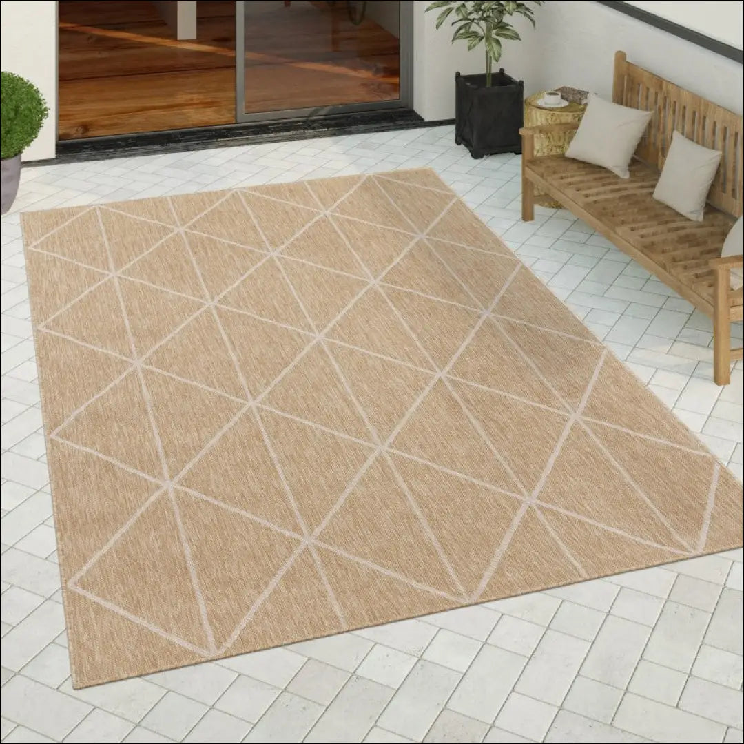 Kilimas NI4013 - €72 Save 15% 100-200, 50-100, __label:Pristatymas 5-14 d.d., color-smelio, kilimai 120x160 cm / Smėlio